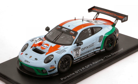 PORSCHE GT3 R GPX RACING N.12 THE DIAMOND 1:43 - Spark Model - SP322