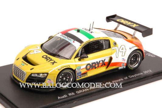AUDI R8 N.74 24H DAYTONA 2012 MASAOOD-MEHAIRI-KANE 1:43 - Spark Model - SUS003