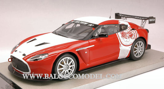ASTON MARTIN V12 ZAGATO 2012 NURBURGRING TEST  ED.LIM.PCS 50 1:18 - Tecnomodel - TMD1801C
