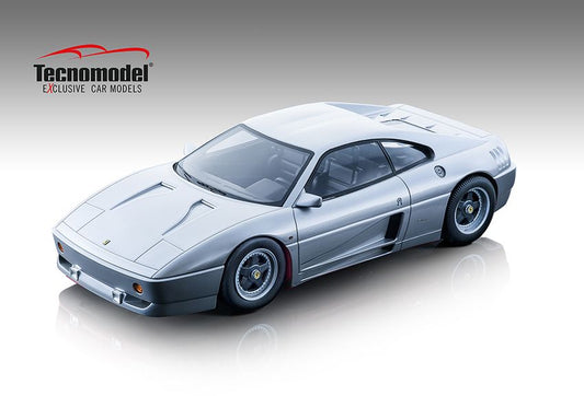 FERRARI 348 ZAGATO 1991 NURBURGRING SILVER 1:18 - Tecnomodel - TMD18131C