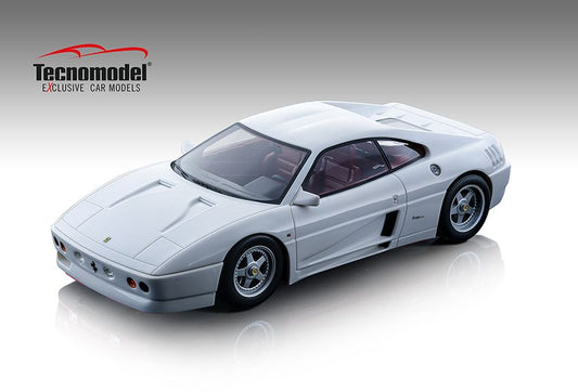 FERRARI 348 ZAGATO 1991 GLOSS WHITE 1:18 - Tecnomodel - TMD18131D