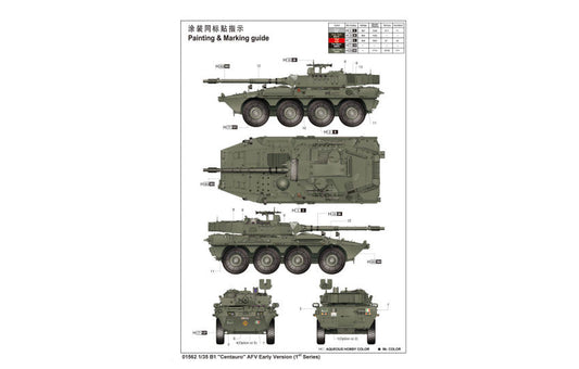 CARRO CENTAURO KIT 1:35 - Trumpeter - TP1562