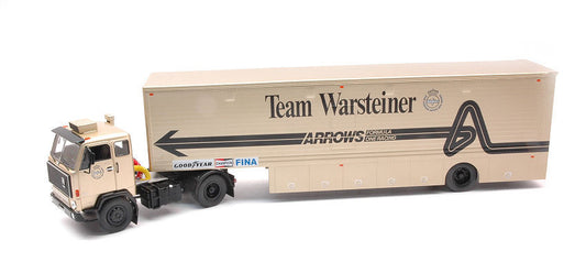 VOLVO F89 TEAM WARSTEINER ARROWS RACE TRANSPORT 1:43 - Ixo Model - TTR023