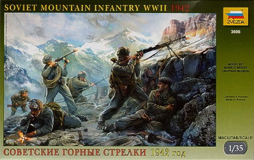 SOVIET MOUNTAIN INFANTRY KIT 1:35 - Zvezda - Z3606