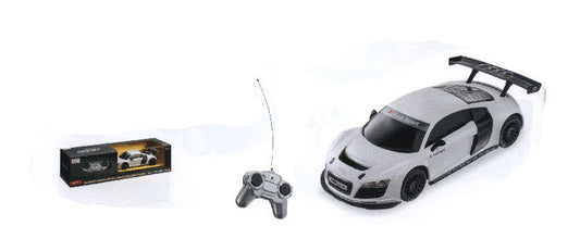 AUDI R8 LMS SILVER RADIOCOMANDO 1:24 - Mondo Motors - MM63177S