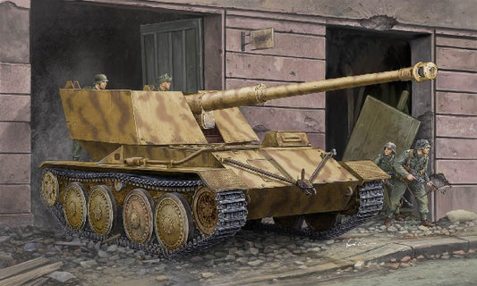CARRO KRUPP ARDELT WAFFENTRAGER 88 mm PAK-43 KIT 1:35 - Trumpeter - TP1587