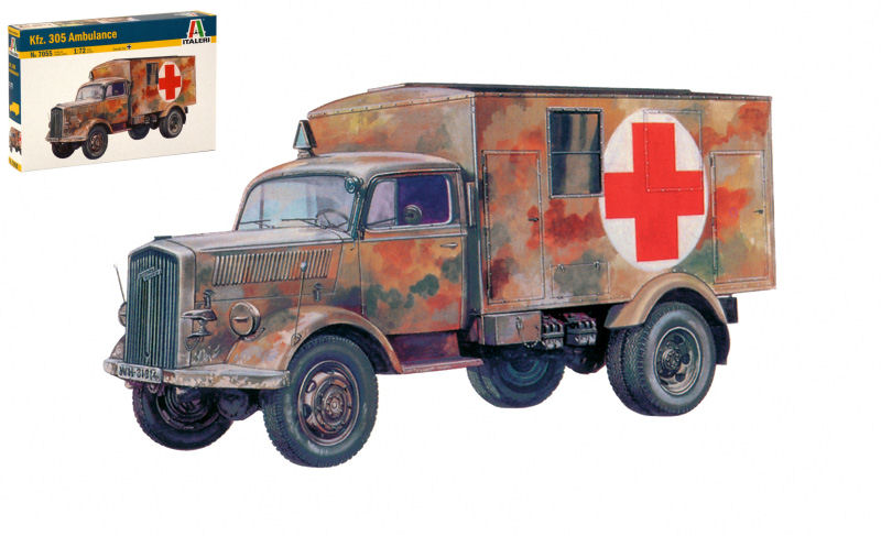 KFZ 305 AMBULANCE KIT 1:72 - Italeri - IT7055