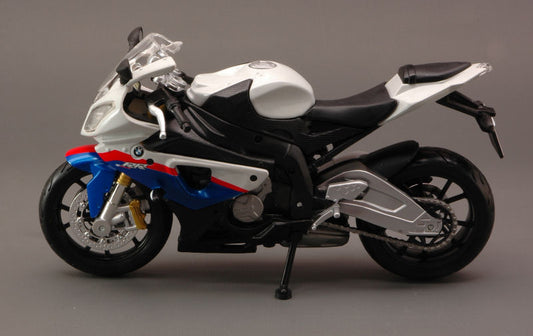 BMW S 1000 RR WHITE 1:12 - Maisto - MI10042W