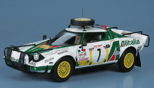 LANCIA STRATOS HF N.7 3rd SAFARI RALLY 1977 S.MUNARI-P.SODANO KIT 1:24 - Hasegawa - HASCR36