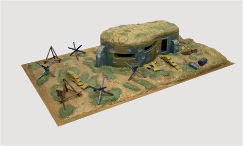 BUNKER AND ACCESSORIES WWII KIT 1:72 - Italeri - IT6070