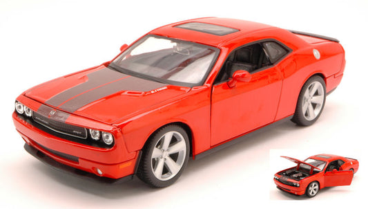 DODGE CHALLENGER SRT8 2008 ORANGE 1:24 - Maisto - MI31280