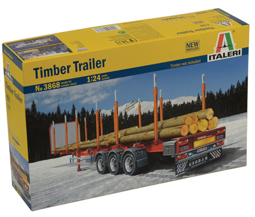TIMBER TRAILER KIT 1:24 - Italeri - IT3868