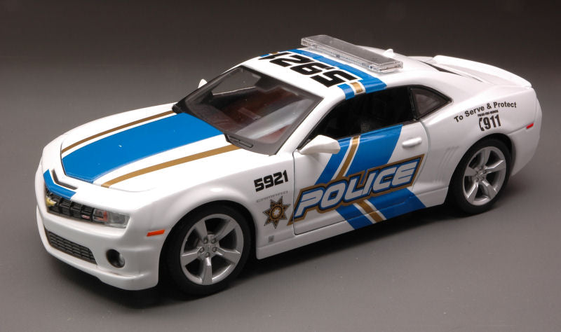 CHEVROLET CAMARO SS RS 2010 POLICE 1:24 - Maisto - MI31208