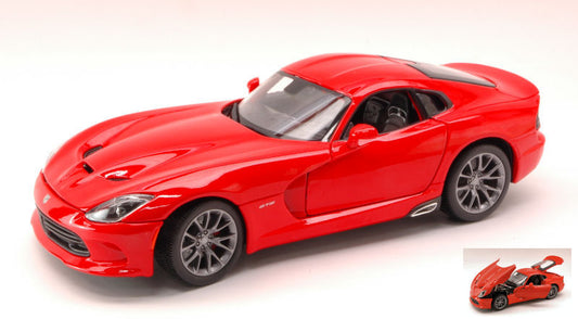 DODGE VIPER SRT GTS 2013 RED 1:18 - Maisto - MI31128