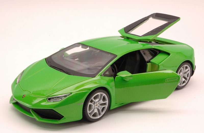 LAMBORGHINI HURACAN 2014 GREEN 1:24 - Maisto - MI31509GR