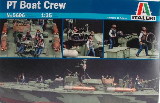 EQUIPAGGIO ELCO - 10 FIGURINI KIT 1:35 - Italeri - IT5606