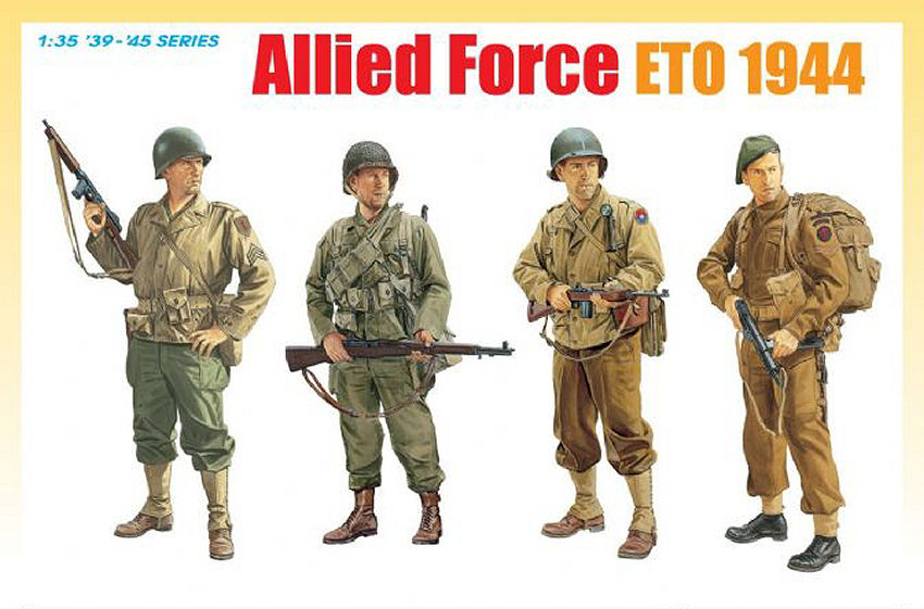 ALLIED FORCE ETO 1944 KIT 1:35 - Dragon - D6653