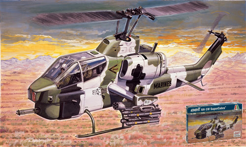 AH 1 W SUPER COBRA KIT 1:72 - Italeri - IT0160
