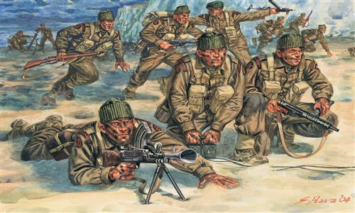 BRITISH COMMANDOS KIT 1:72 - Italeri - IT6064