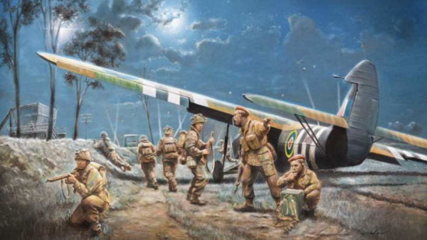 AS 51 HORSA MK.I W/BRITISH PARATROOPERS KIT 1:72 - Italeri - IT1356