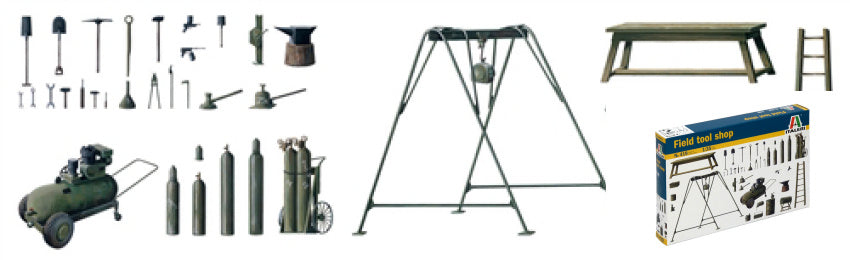 FIELD TOOL SHOP KIT 1:35 - Italeri - IT0419