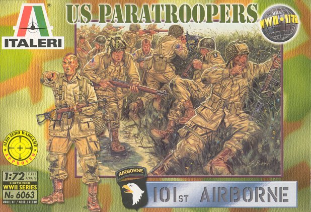 WWII US PARATROOPERS KIT 1:72 - Italeri - IT6063