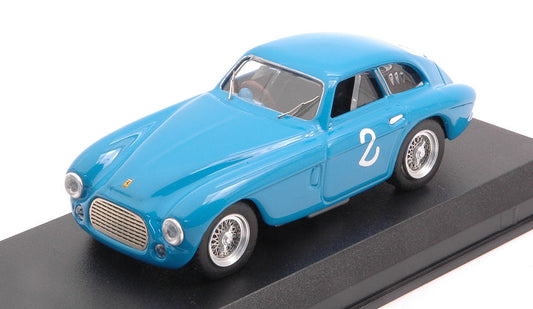 FERRARI 166 MM BERLINETTA N.2 4th CIRC.DO PORTO 1950 YVONNE SIMON 1:43 - Art Model - AM0430