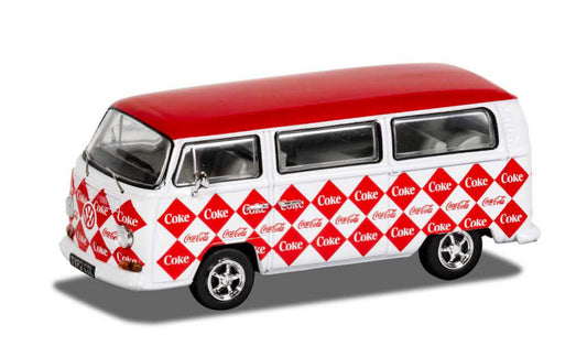 VW CAMPERVAN - DIAMOND COCA COLA 1:43 - Corgi - CC02745