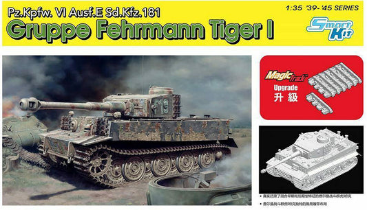 SD.KFZ.181 PZ.KPFW.VI AUSF.E GRUPPE FEHRMANN TIGER I KIT 1:35 - Dragon - D6484