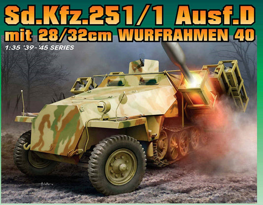 SD.KFZ.251 D WITH 28/32 CM KIT 1:35 - Dragon - D6861