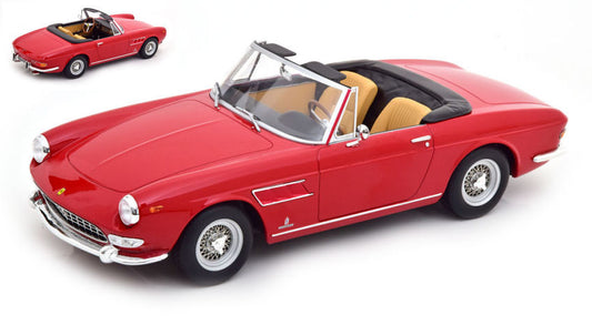FERRARI 275 GTS PININFARINA SPYDER 1964 RED 1:18 - KK Scale - KKDC180247
