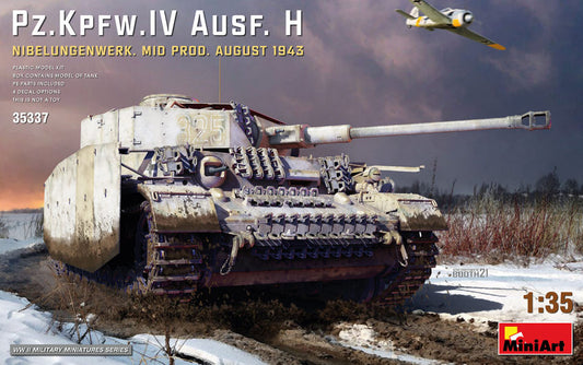 PZ.KPFW.IV AUSF.H.NIBELUNGENW.MID PROD.KIT 1:35 - Miniart - MIN35337