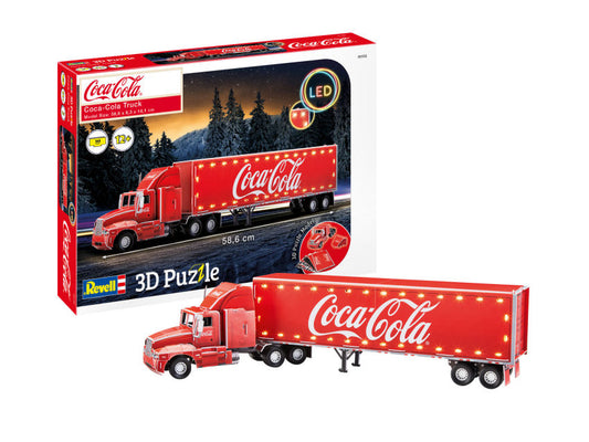 3D PUZZLE COCA COLA TRUCK (LED VERSION) - Revell - RV00152