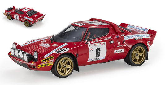 LANCIA STRATOS HF N.6 WINNER TOUR DE CORSE 1975 DARNICHE-MAHE 1:18 - TopMarques - TOP099C