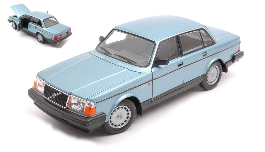 VOLVO 240 GL METALLIC LIGHT BLUE 1:24 - Welly - WE24102B