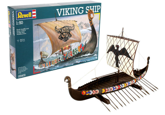 VIKING SHIP MODEL SET KIT 1:50 - Revell - RV65403