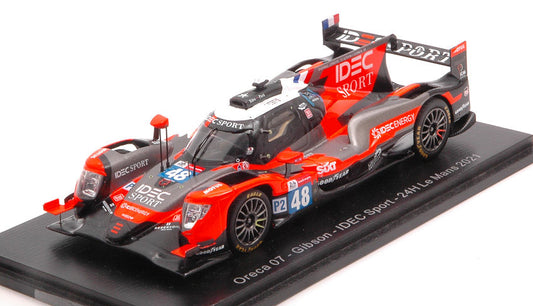 ORECA 07 GIBSON N.48 LM 2021 LAFARGUE-CHATIN-PILET 1:43 - Spark Model - S8253