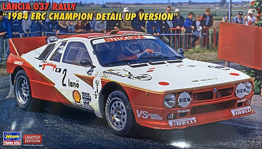 LANCIA 037 RALLY1984 ERC CHAMPION DETAIL UP VERSION KIT 1:24 - Hasegawa - HA52305
