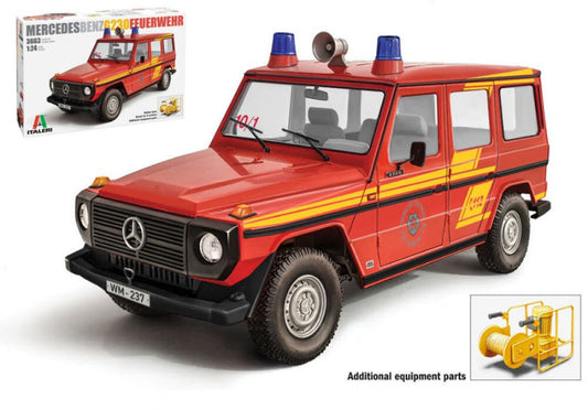 MERCEDES G230 FEUERWHER KIT 1:24 - Italeri - IT3663
