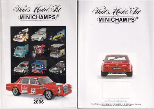CATALOGO MINICHAMPS 2006 EDITION 1 PAG.250 - Minichamps - PMCAT2006-1