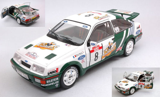 FORD SIERRA COSWORTH N.8 TOUR DE CORSE 1988 D.AURIOL-B.OCCELLI 1:18 - Solido - SL1806102
