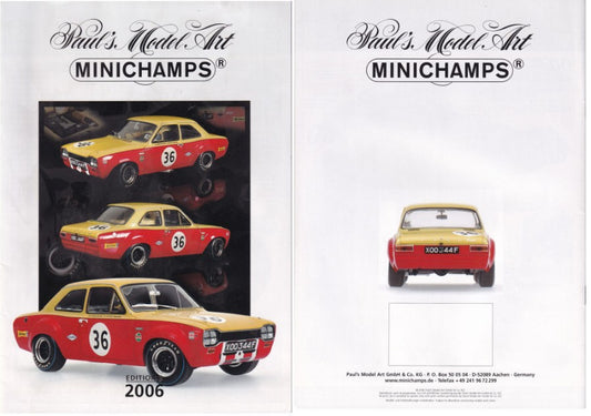 CATALOGO MINICHAMPS 2006 EDITION 3 PAG.19 - Minichamps - PMCAT2006-3