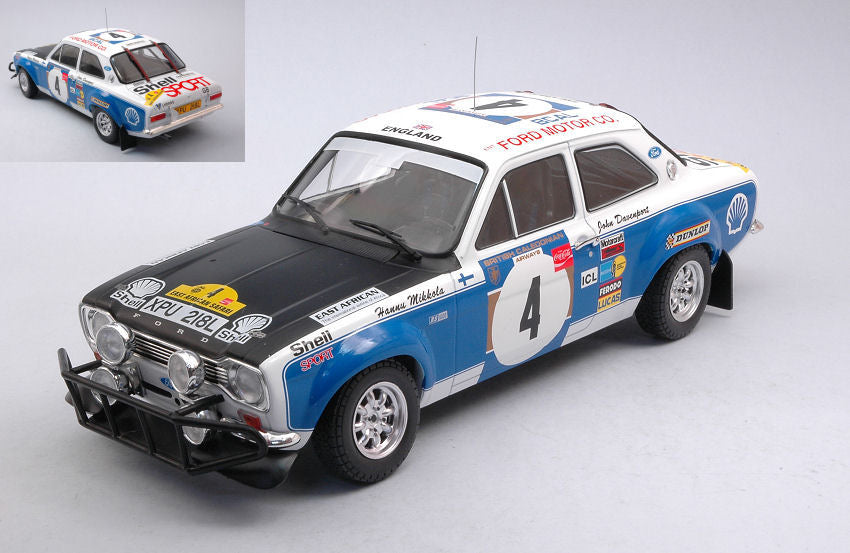 FORD ESCORT MKI RS 1600 N.4 SAFARI RALLY 1973 MIKKOLA-DAVENPORT 1:18 - Ixo Model - 18RMC075C.20