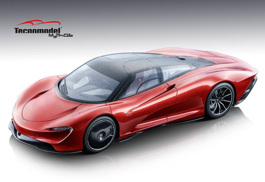 MC LAREN SPEEDTAIL METALLIC RED 1:18 - Tecnomodel - TMD18EX08B