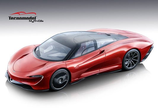 MC LAREN SPEEDTAIL METALLIC RED 1:18 - Tecnomodel - TMD18EX08B