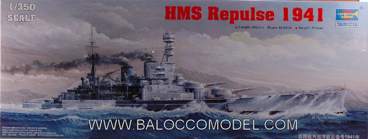 NAVE HMS REPULSE 1941 KIT 1:350 - Trumpeter - TP5312