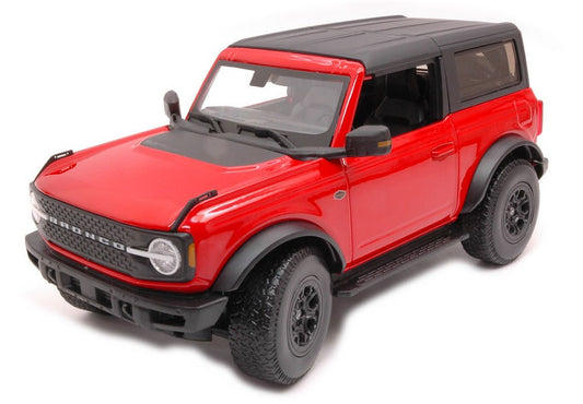 FORD BRONCO WILDTRAK 2021 RED 1:18 - Maisto - MI31456R