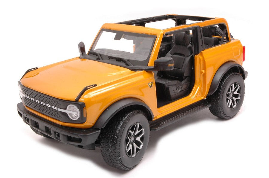 FORD BRONCO 2021 NO DOOR YELLOW 1:18 - Maisto - MI31457O