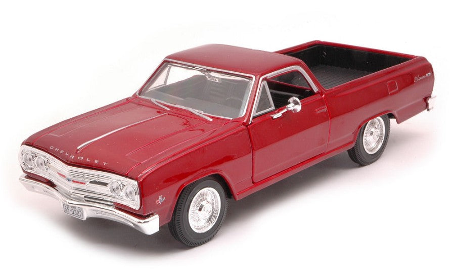 CHEVROLET EL CAMINO 1965 METALLIC RED 1:25 - Maisto - MI31977R