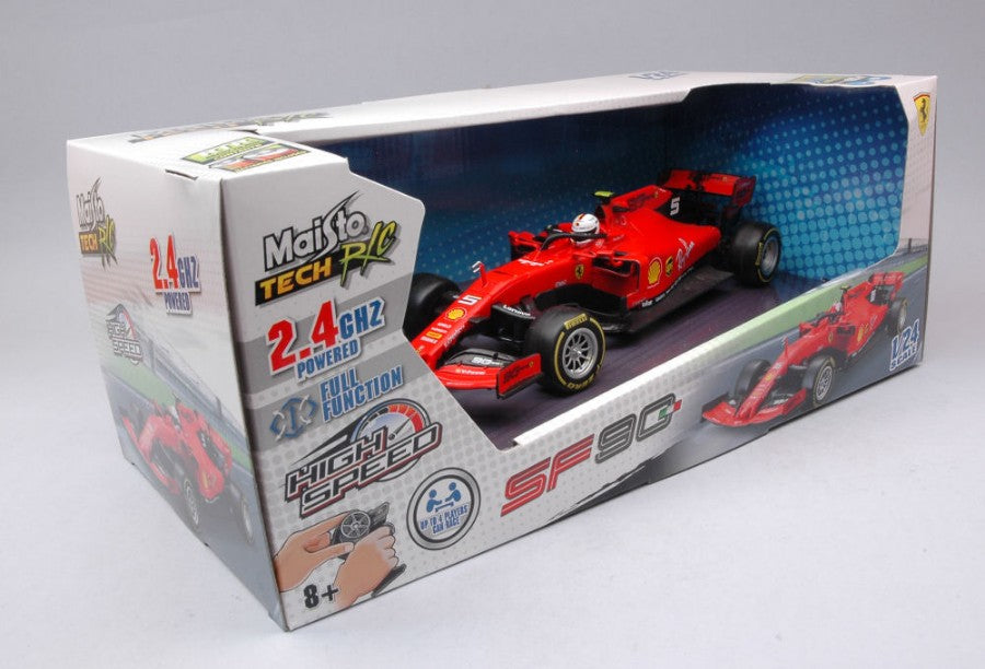 FERRARI SF90 SEBASTIAN VETTEL 2019 N.5 RADIOCOMANDO 1:24 - Maisto - MI82353